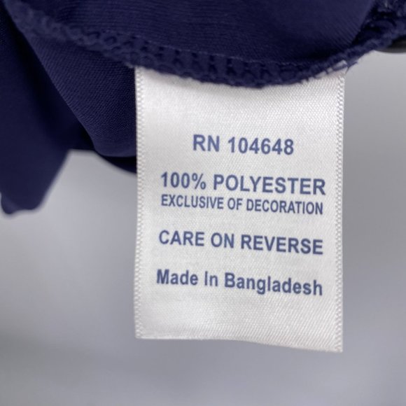 Notre Dame Mens polo shirt size large NEW Rivalry Threads 91 fighting Irish - Picture 7 of 8